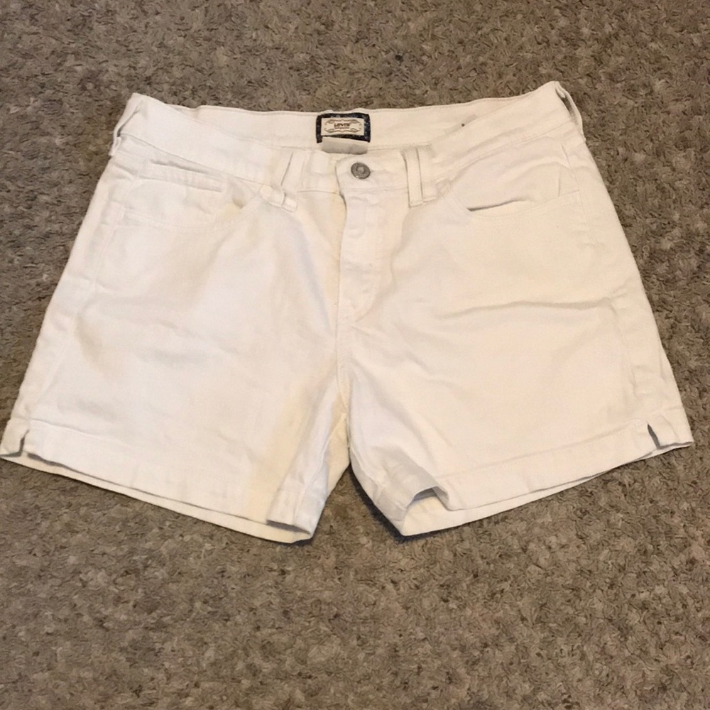 White Shorts